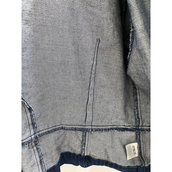 Ilana Kohn | Indigo Denim Cropped Jacket/Top π β Size L - Picture 8 of 12